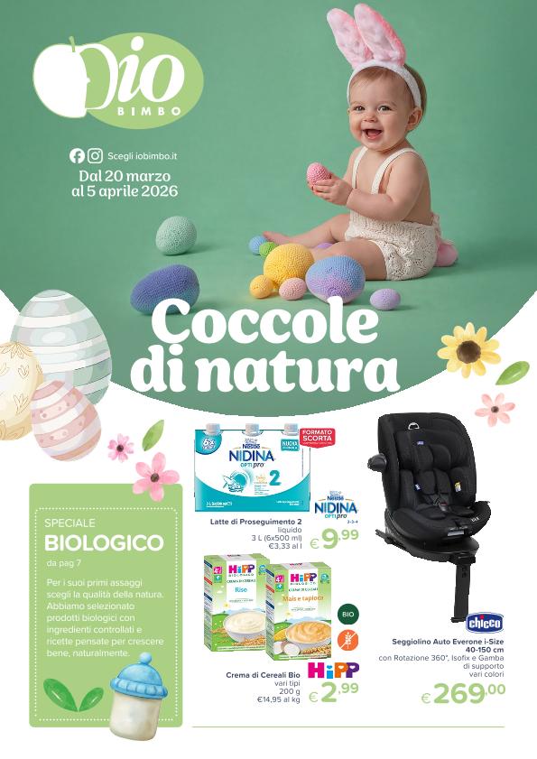 Volantino Io Bimbo Coccole di Natura